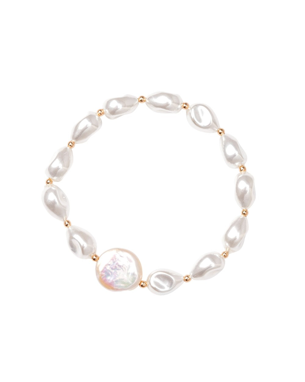 BRACCIALE MOON DUE PERLA