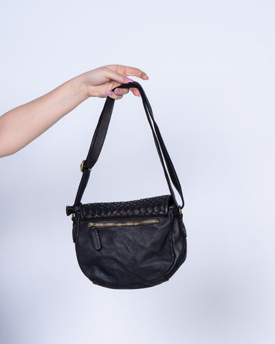 BORSA MARGHERITA NERO