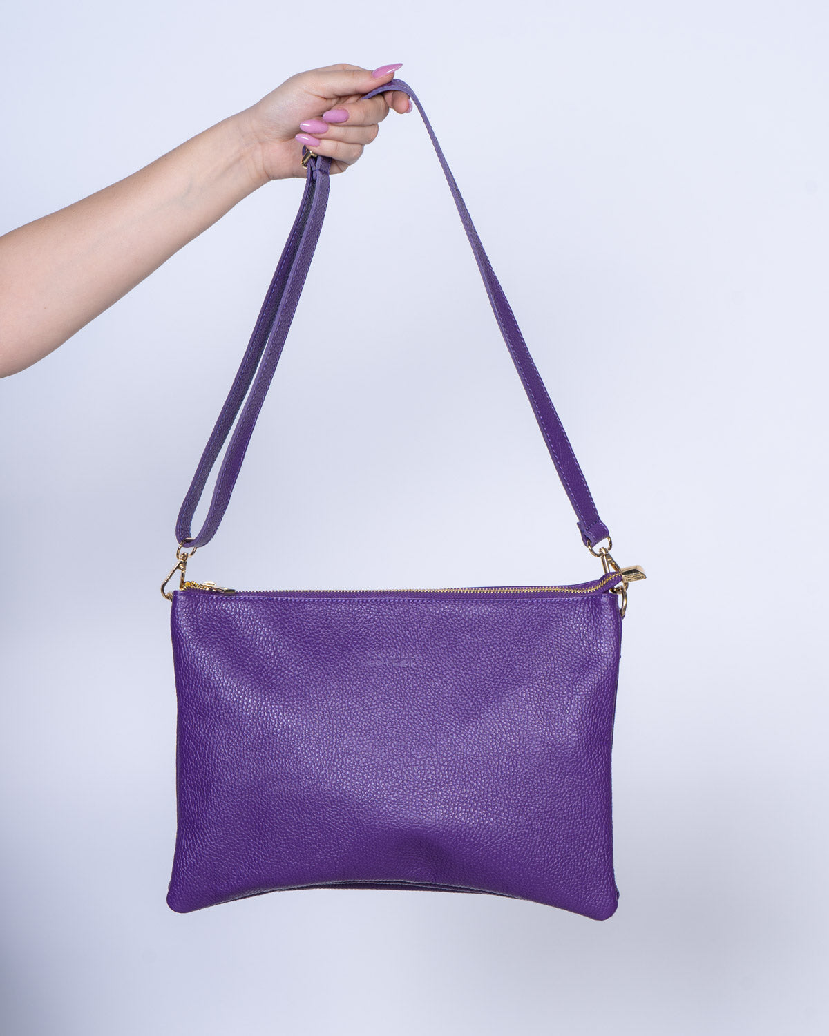 BORSA OLIVIA PELLE VIOLA