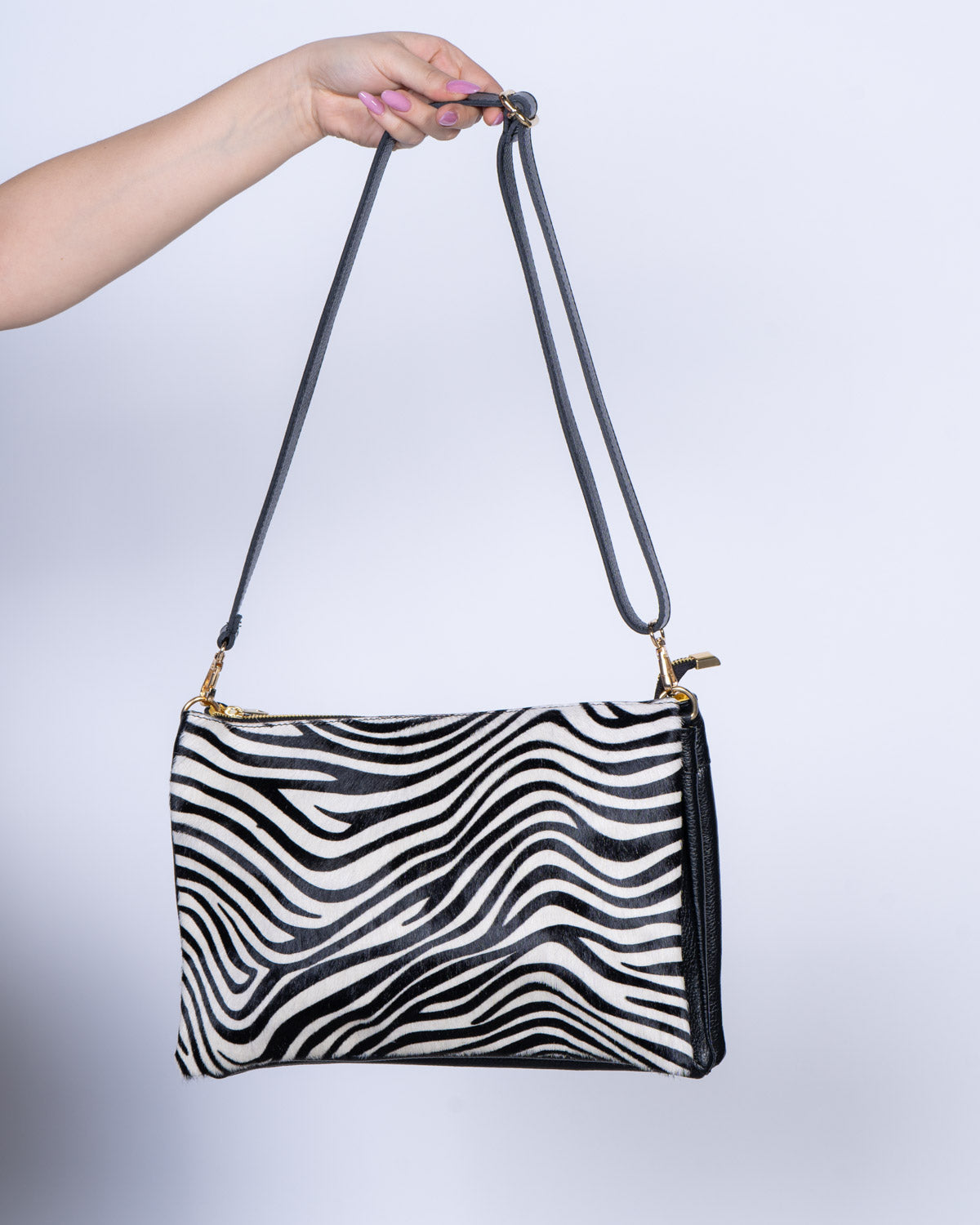 BORSA OLIVIA CAVALLINO ZEBRA