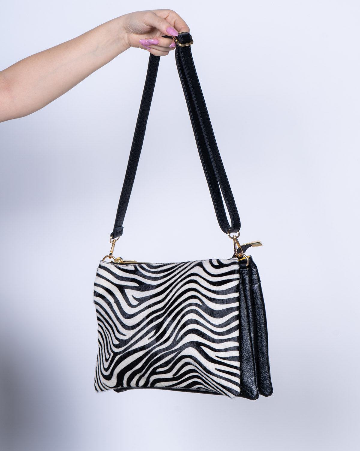 BORSA OLIVIA CAVALLINO ZEBRA