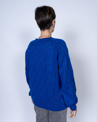 MAGLIONE ESPIGA BLU ROYAL