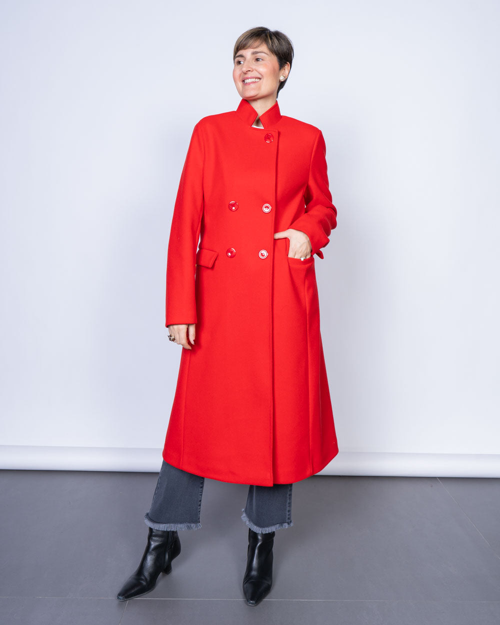 CAPPOTTO ASTRID ROSSO