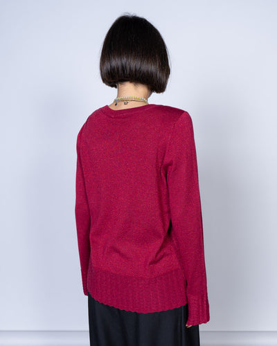 MAGLIONE CHIMMA ROSSO