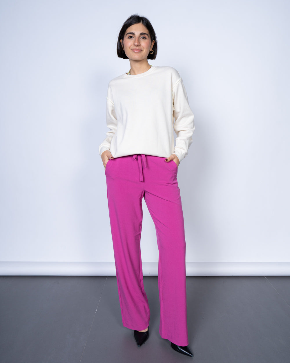 PANTALONE BYDANTA FUXIA