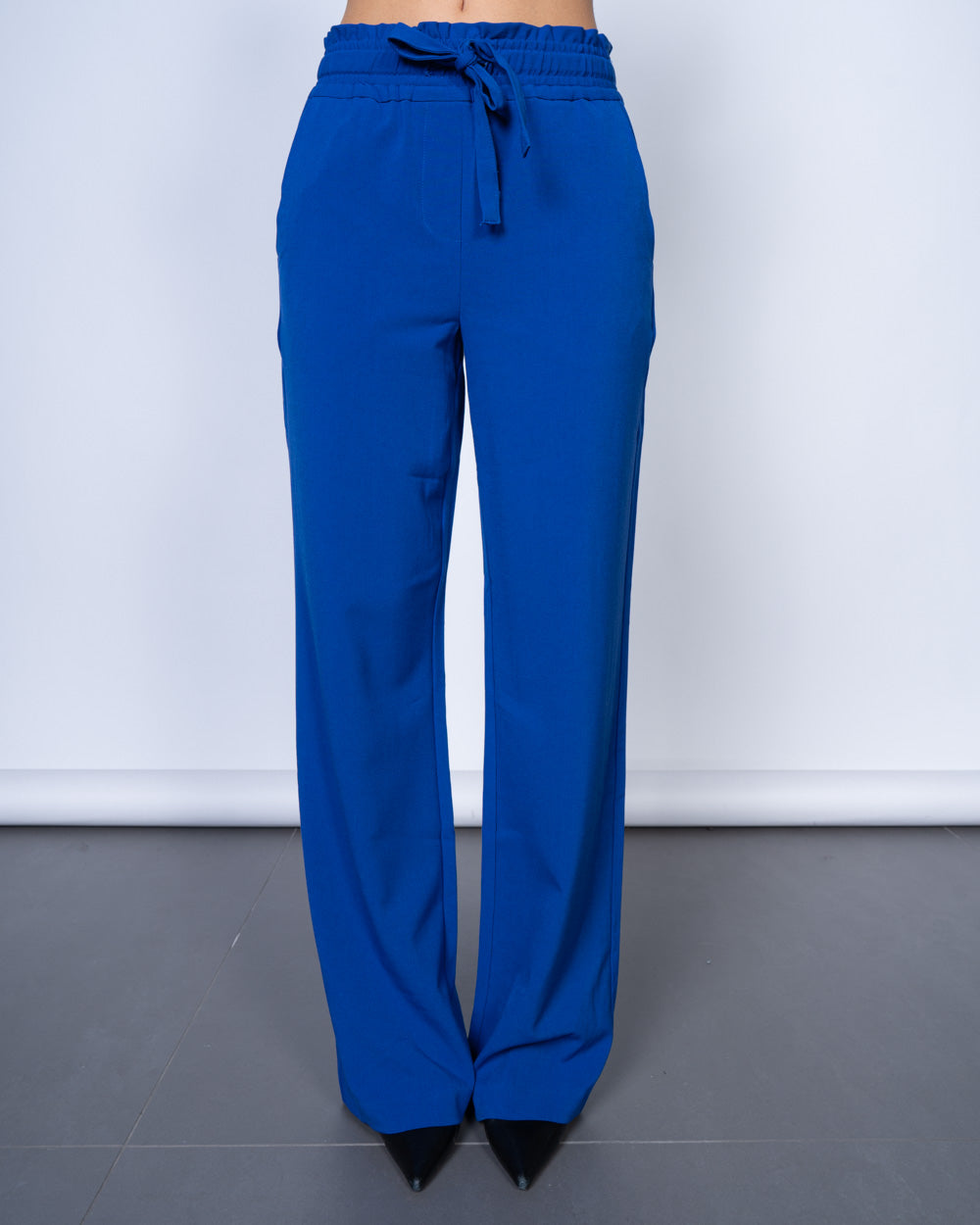 PANTALONE BYDANTA AZZURRO