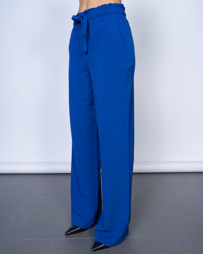 PANTALONE BYDANTA AZZURRO