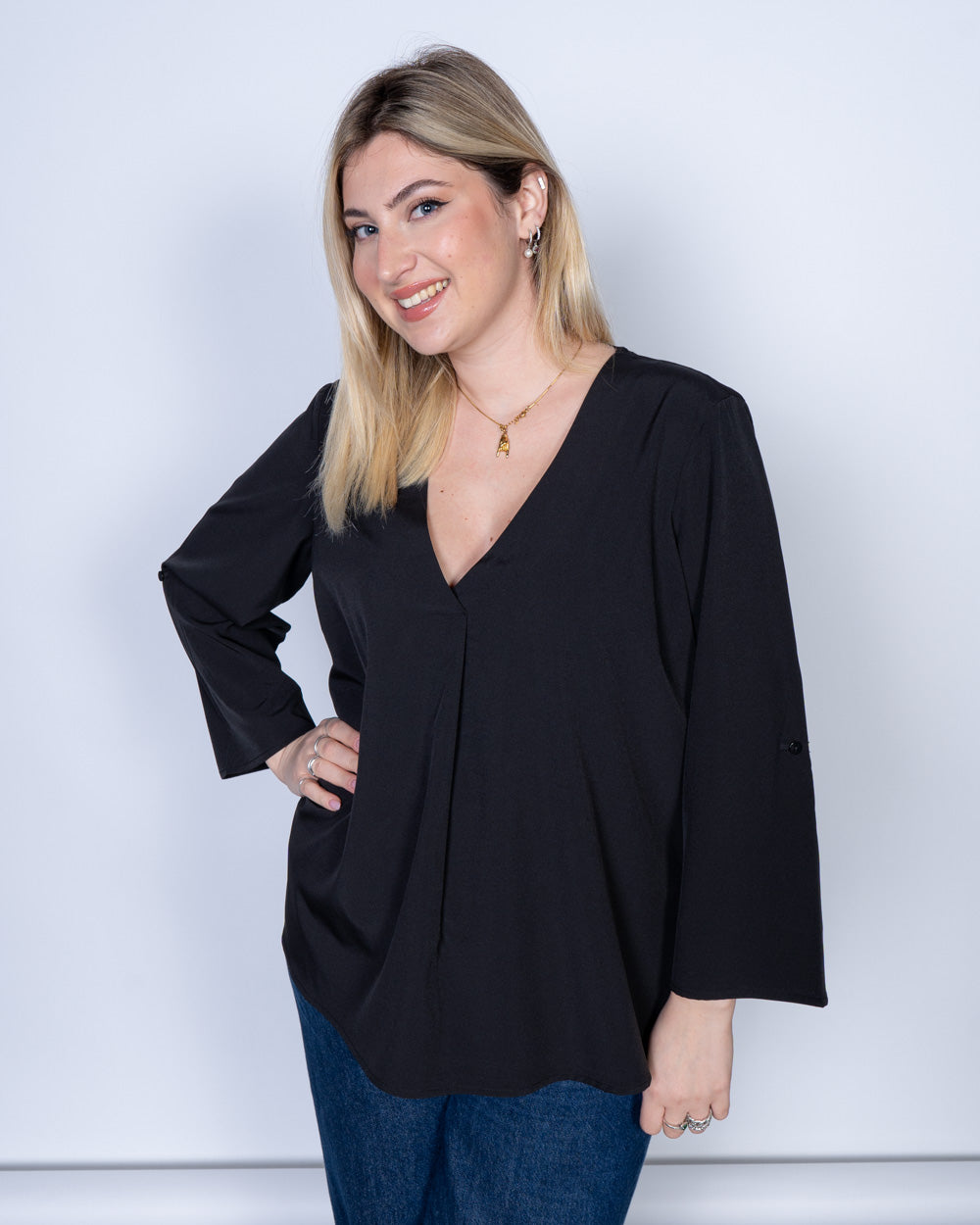 BLUSA CEVA NERO