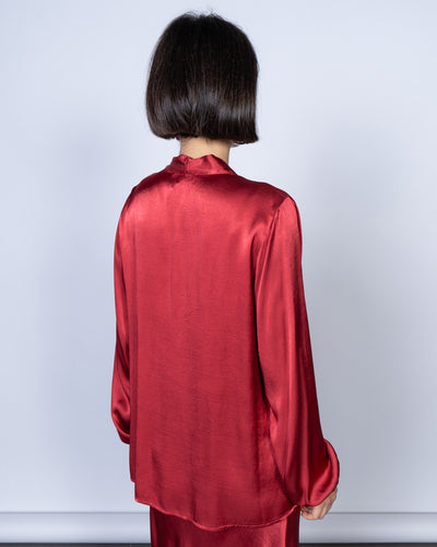 BLUSA CHIC ROSSO