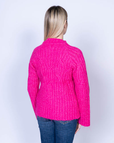 MAGLIONE OMICKA FUXIA