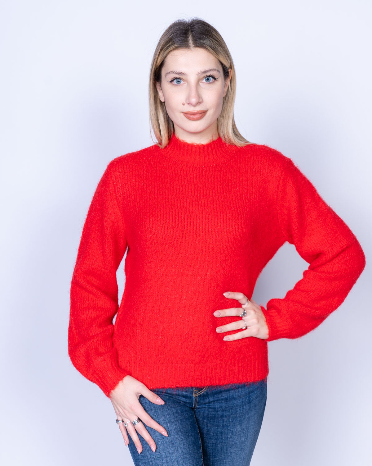 MAGLIONE MILLER ROSSO