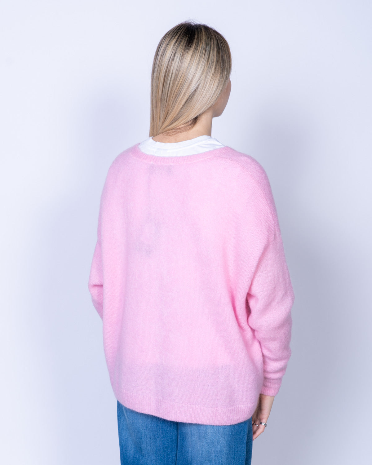 CARDIGAN AMARENA ROSA