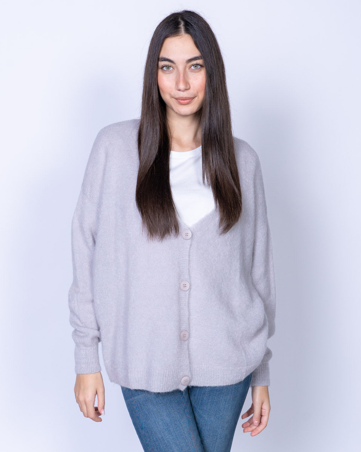 CARDIGAN AMARENA GRIGIO