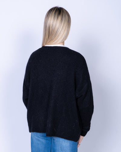 CARDIGAN AMARENA NERO