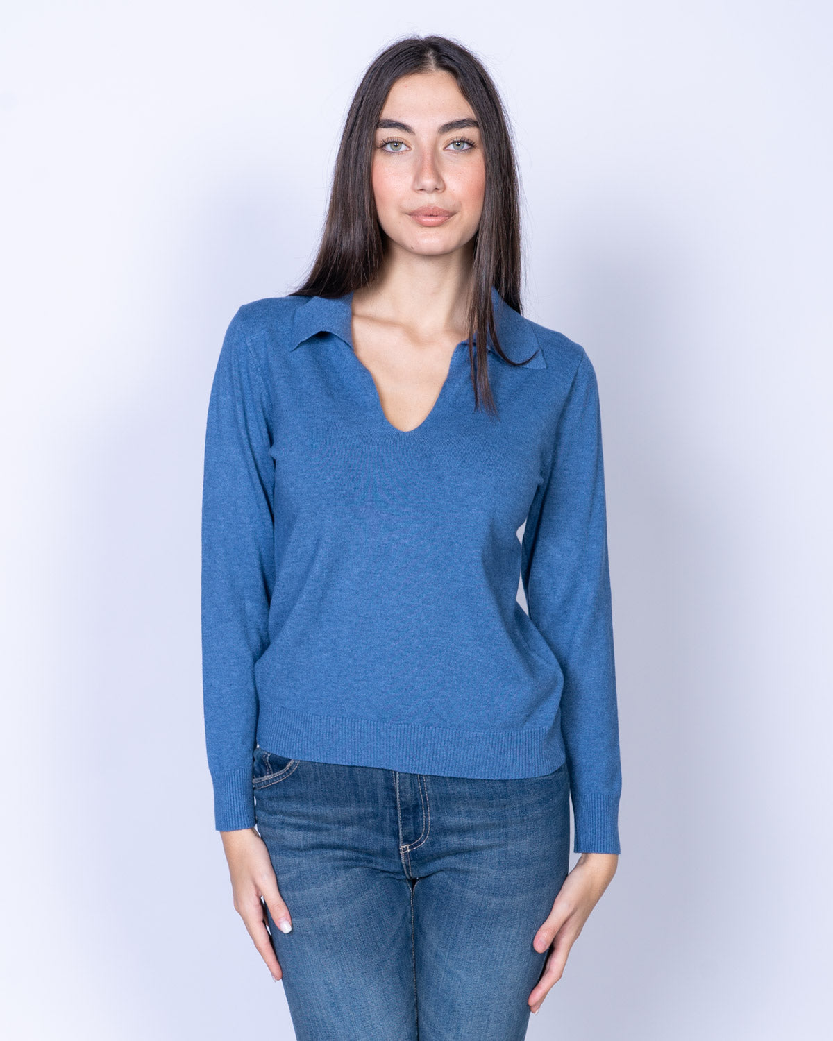 MAGLIONE ELEKTRA DENIM