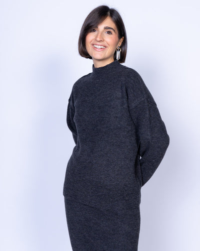 MAGLIONE NIKO GRIGIO SCURO