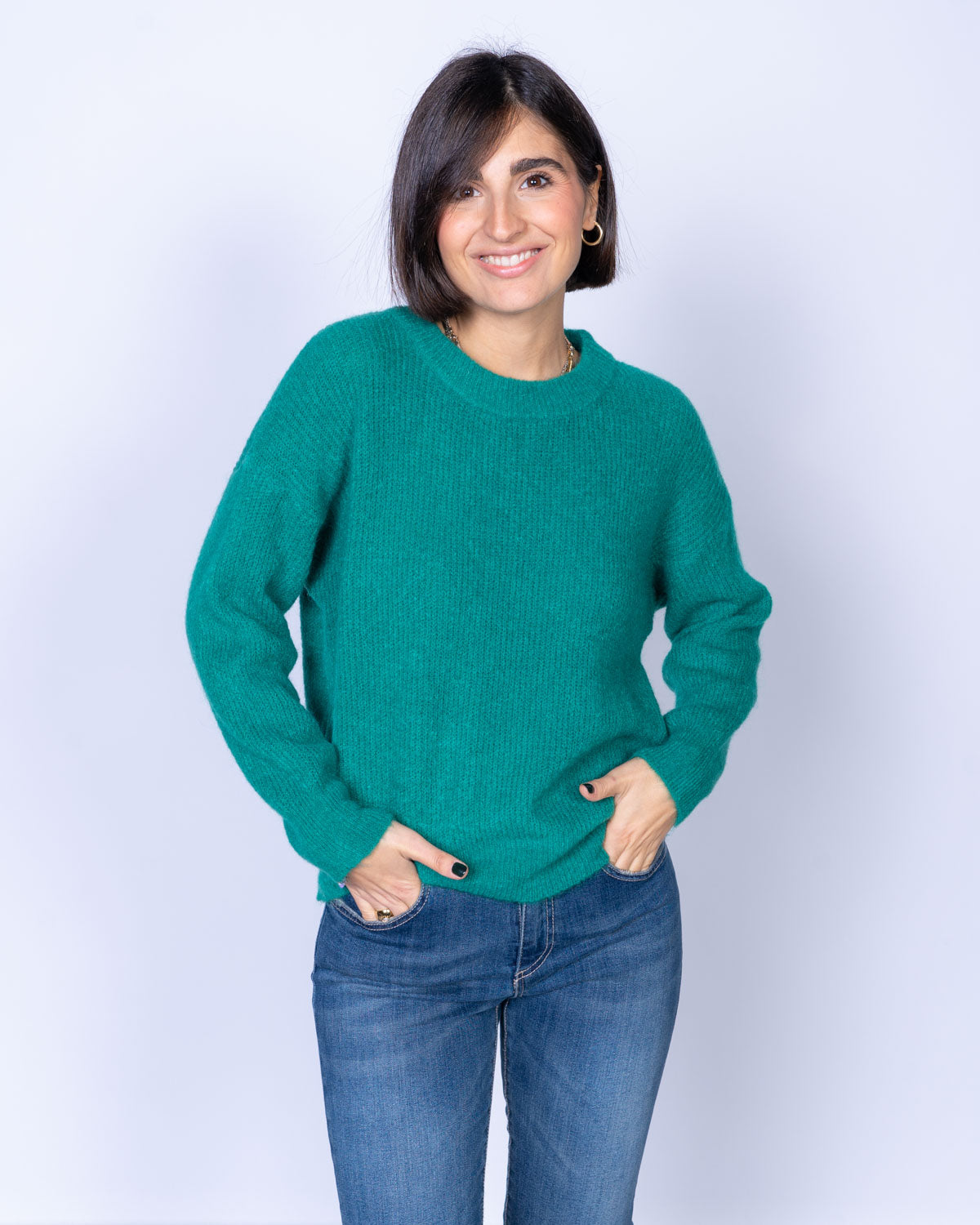 MAGLIONE COCCO VERDE