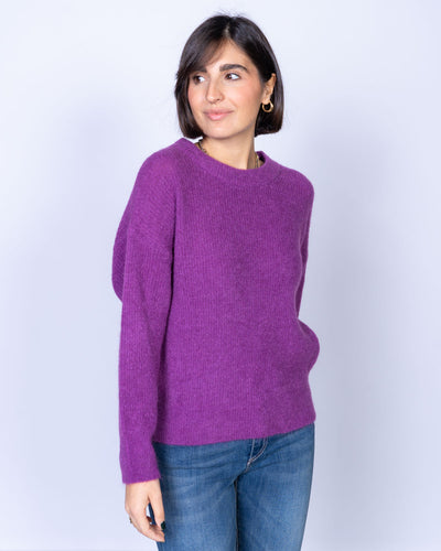 MAGLIONE COCCO VIOLA