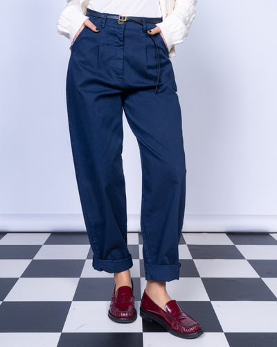 PANTALONE FEDRA BLU