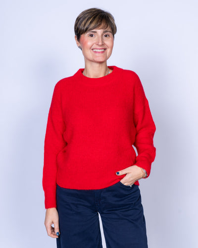 MAGLIONE COCCO ROSSO