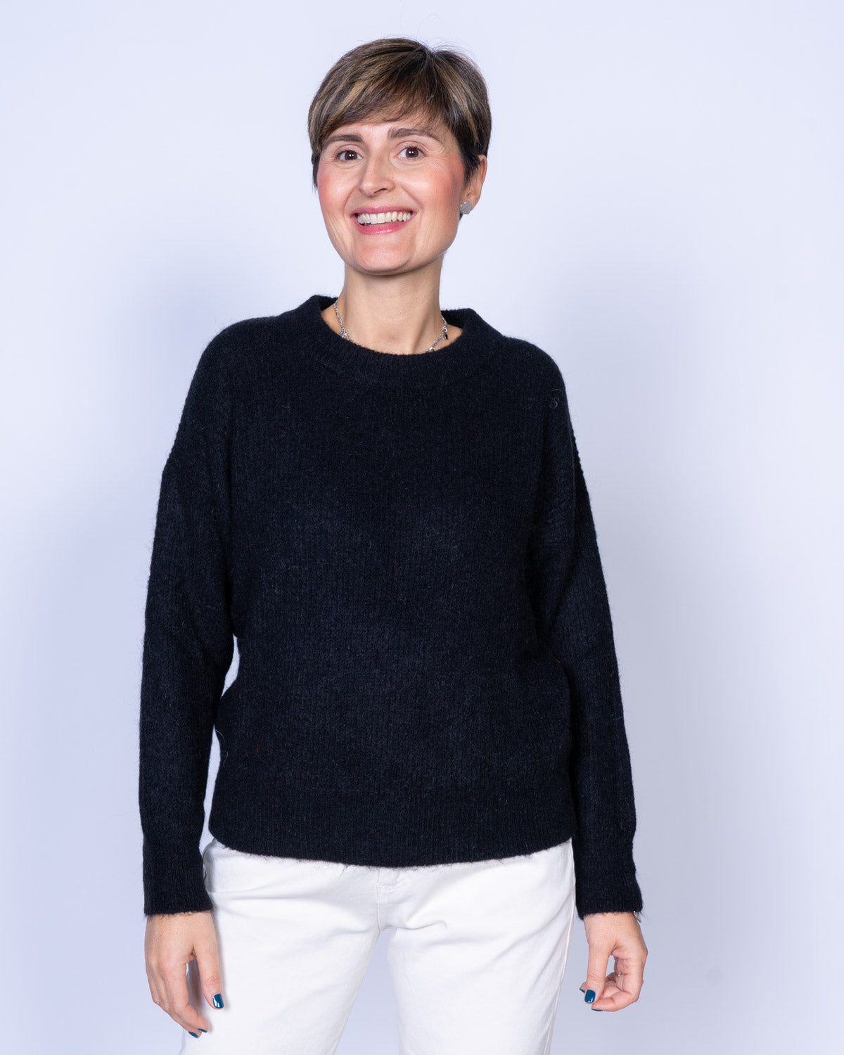 MAGLIONE COCCO NERO