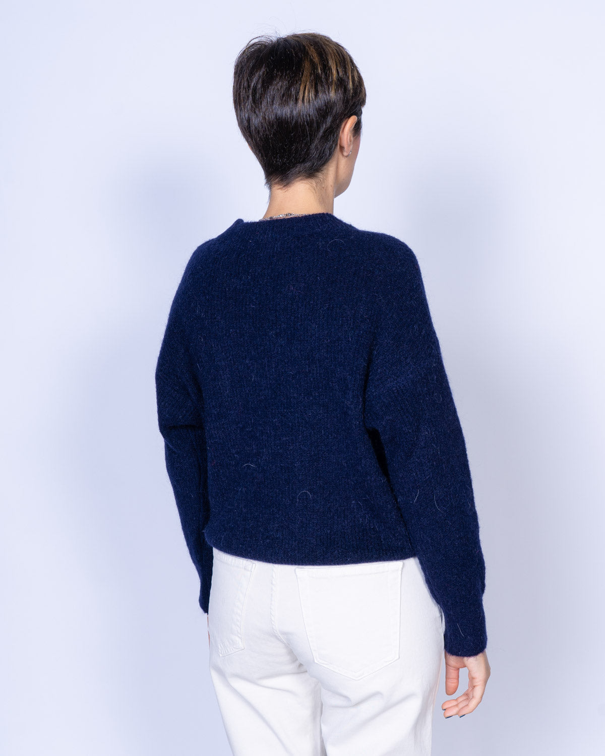 MAGLIONE COCCO BLU