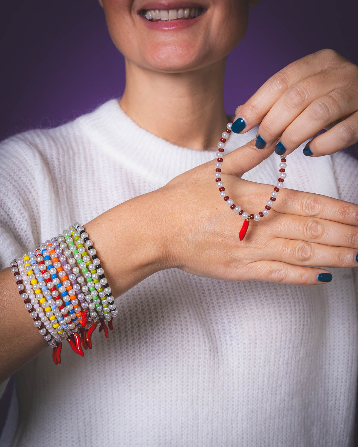 BRACCIALE SCARAMANTICO BORDEAUX