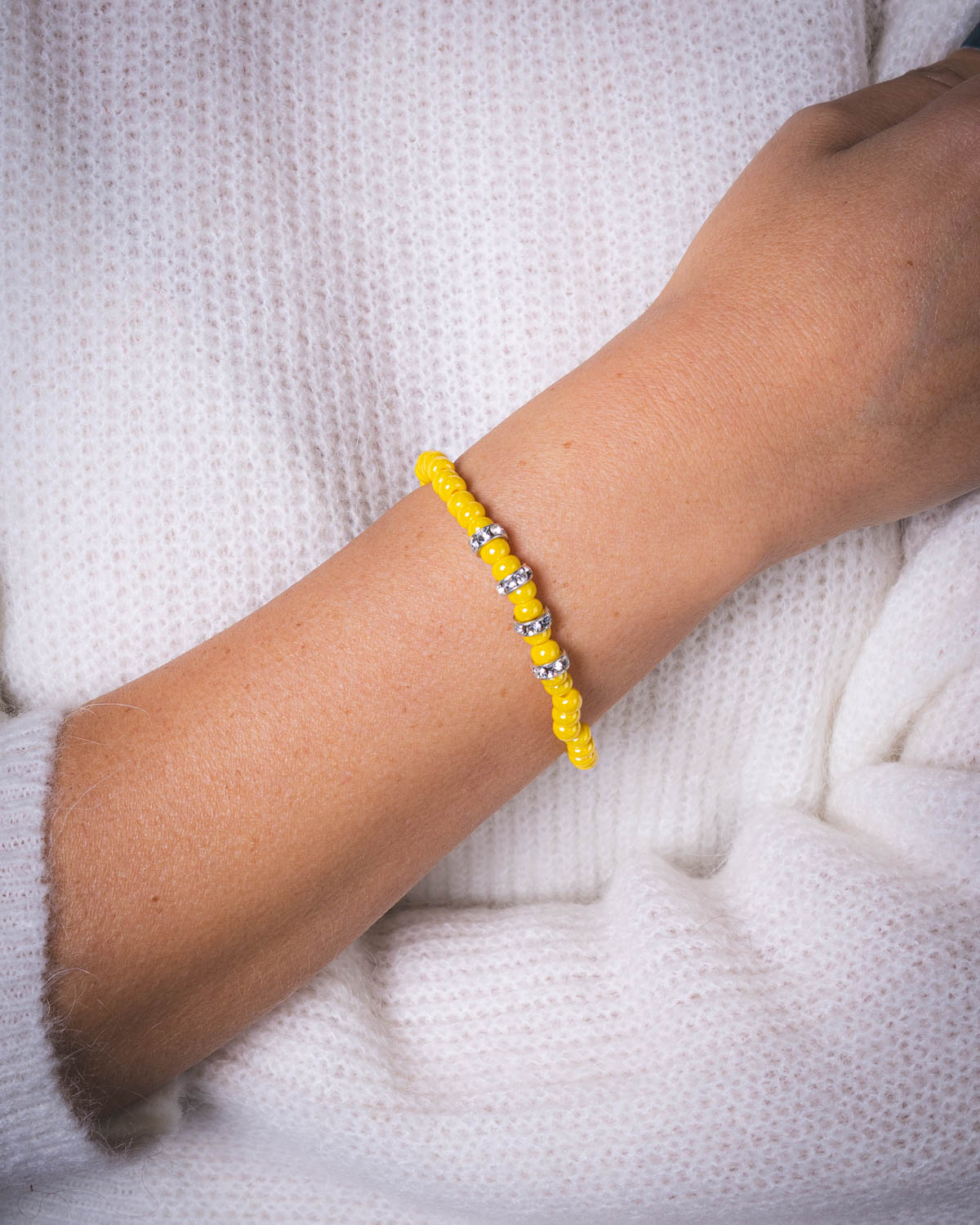 BRACCIALE IDEA GIALLO