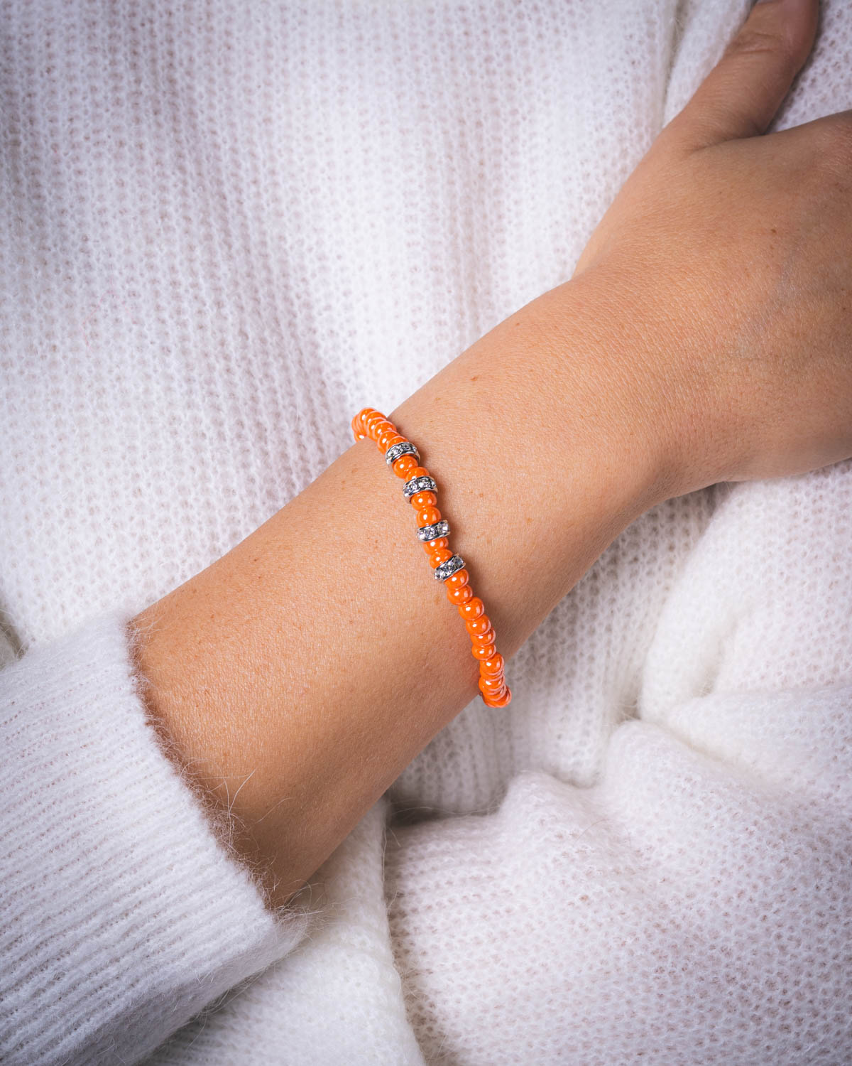 BRACCIALE IDEA ARANCIO