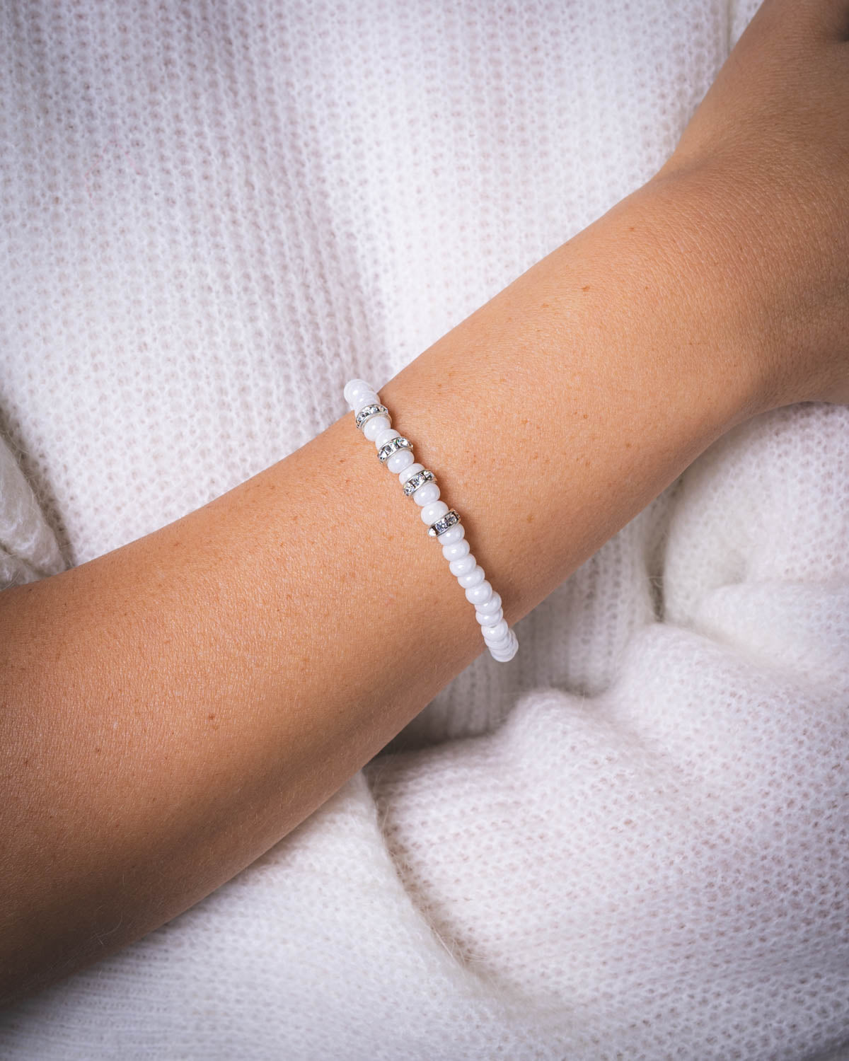 BRACCIALE IDEA BIANCO