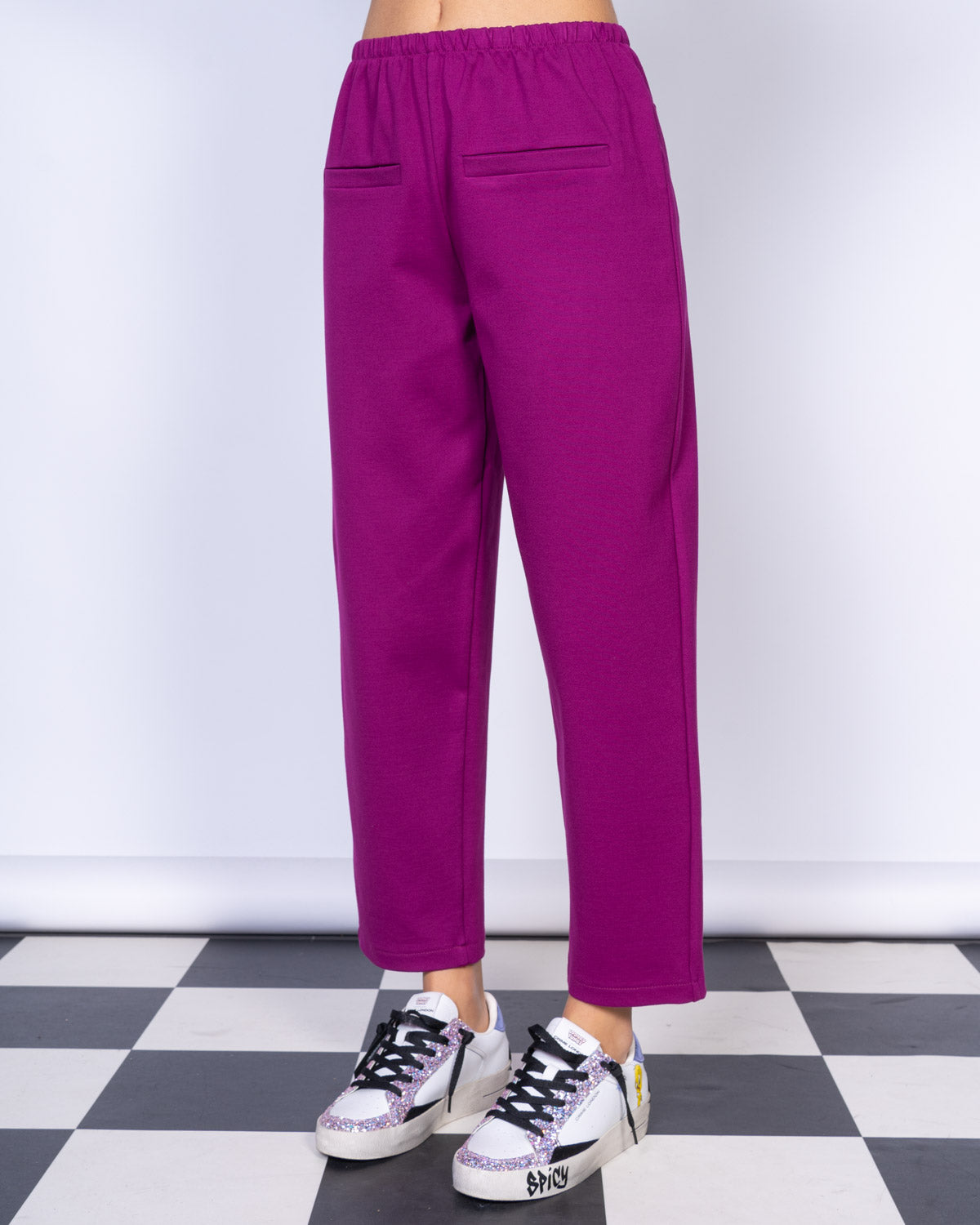 PANTALONE GIUSY MAGENTA