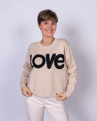 MAGLIONE LOVE FANGO