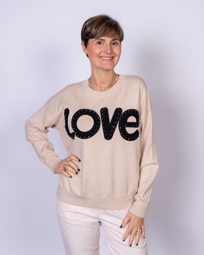 MAGLIONE LOVE FANGO