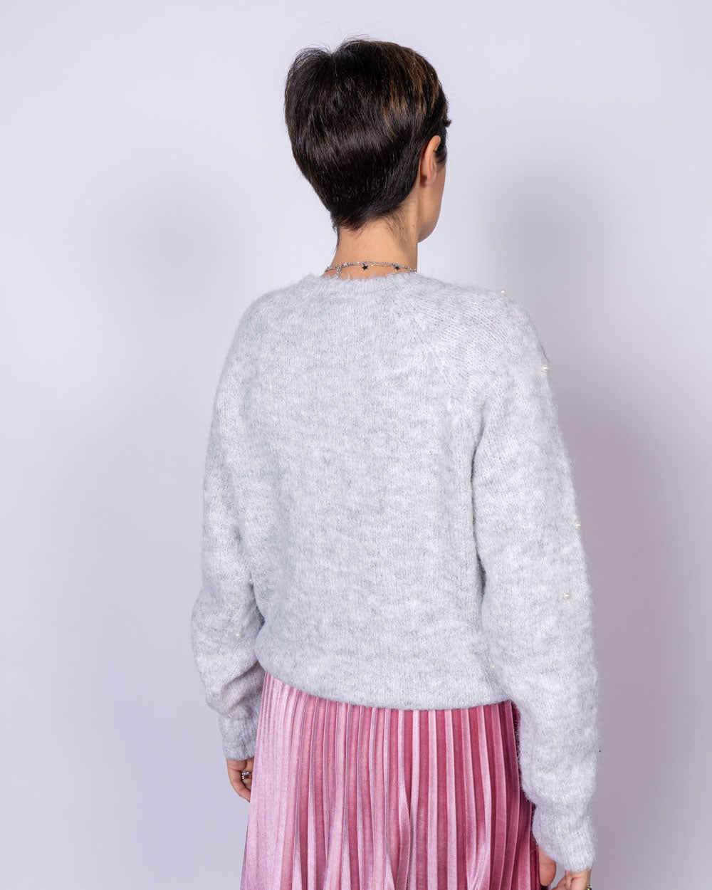 MAGLIONE FLAVIA GRIGIO