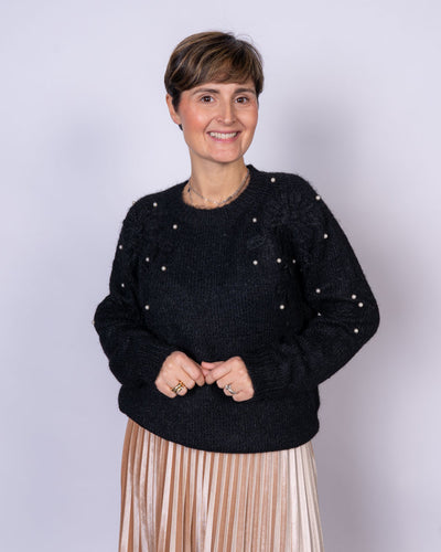 MAGLIONE FLAVIA NERO