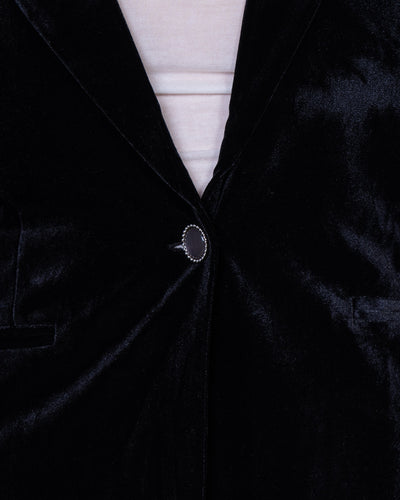 GIACCA VELVETTY NERO