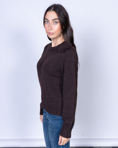 MAGLIONE ADIA MARRONE