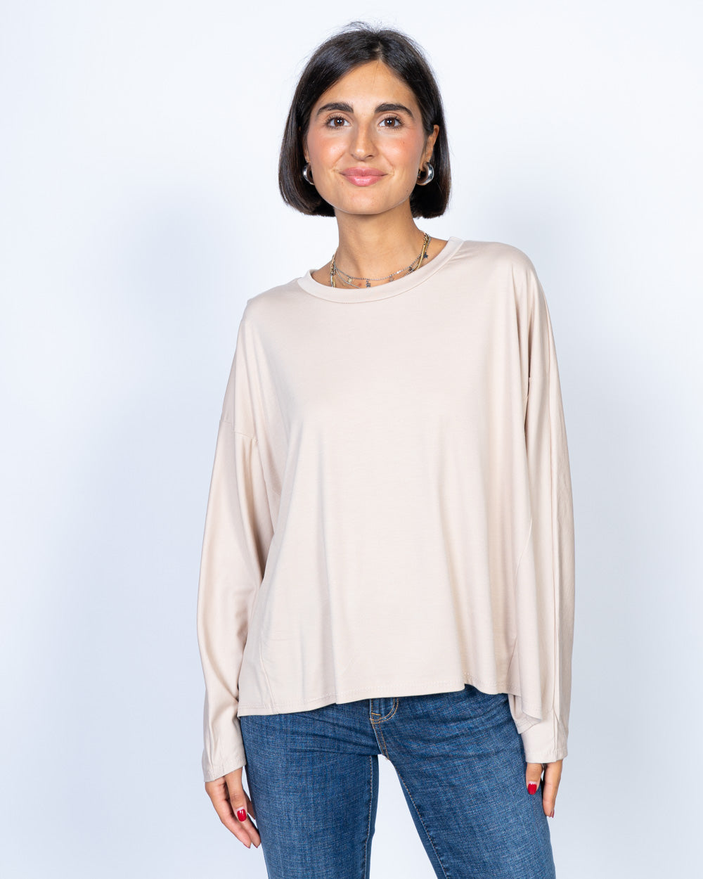 BLUSA LECCE SABBIA