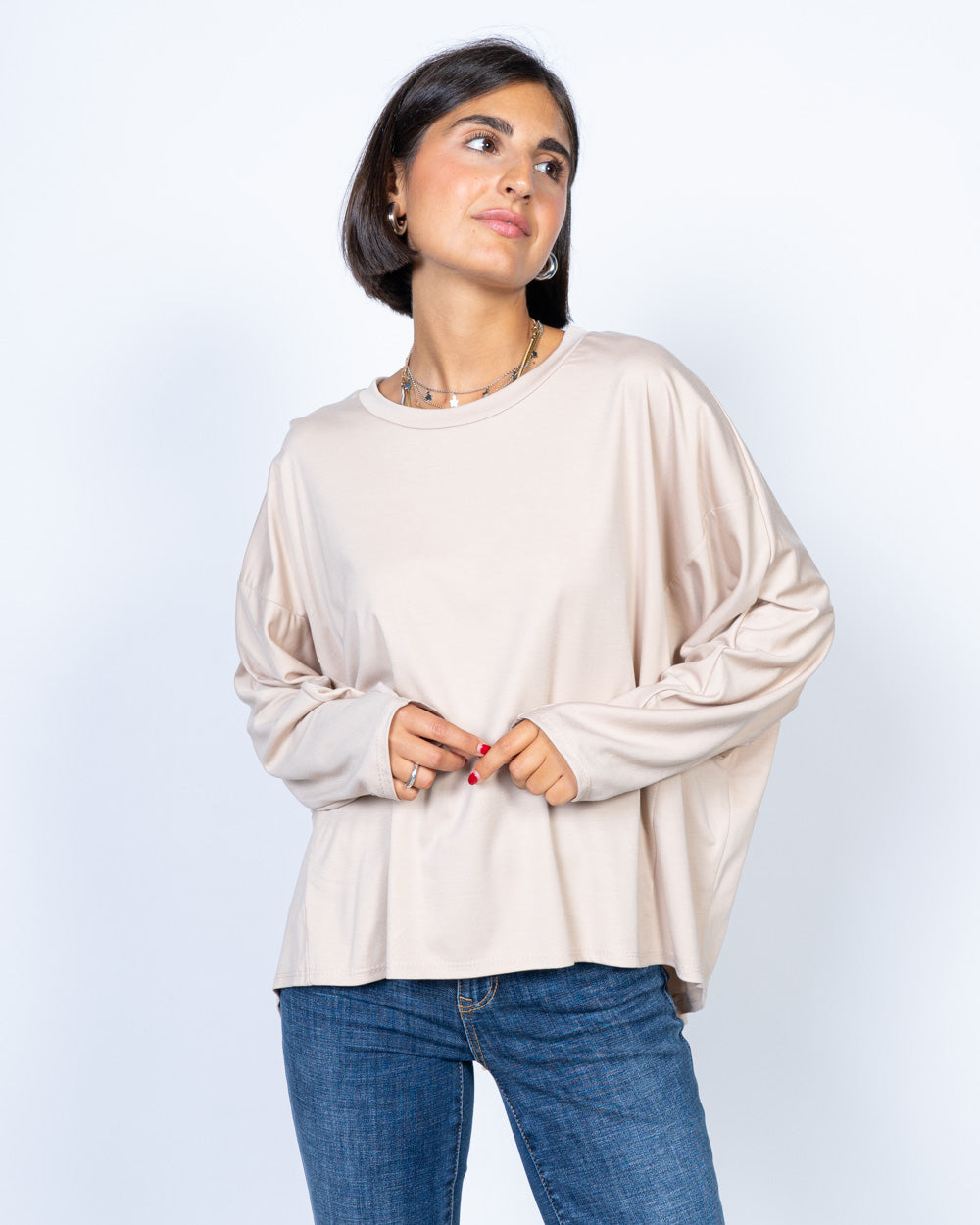 BLUSA LECCE SABBIA