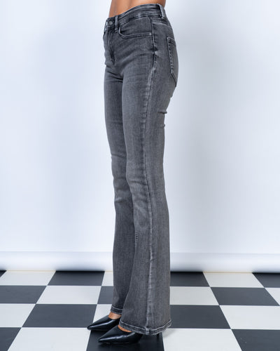 JEANS FLASH FLAIRED GRIGIO