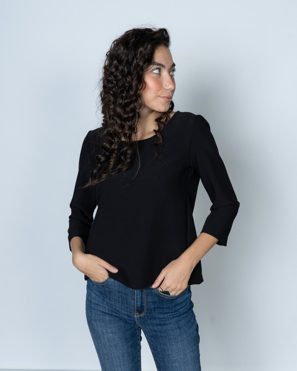 MAGLIA GLENDA NERO