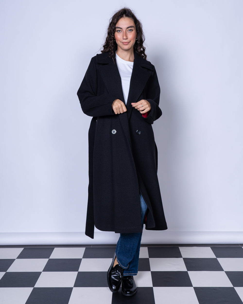 CAPPOTTO GARDENIA NERO