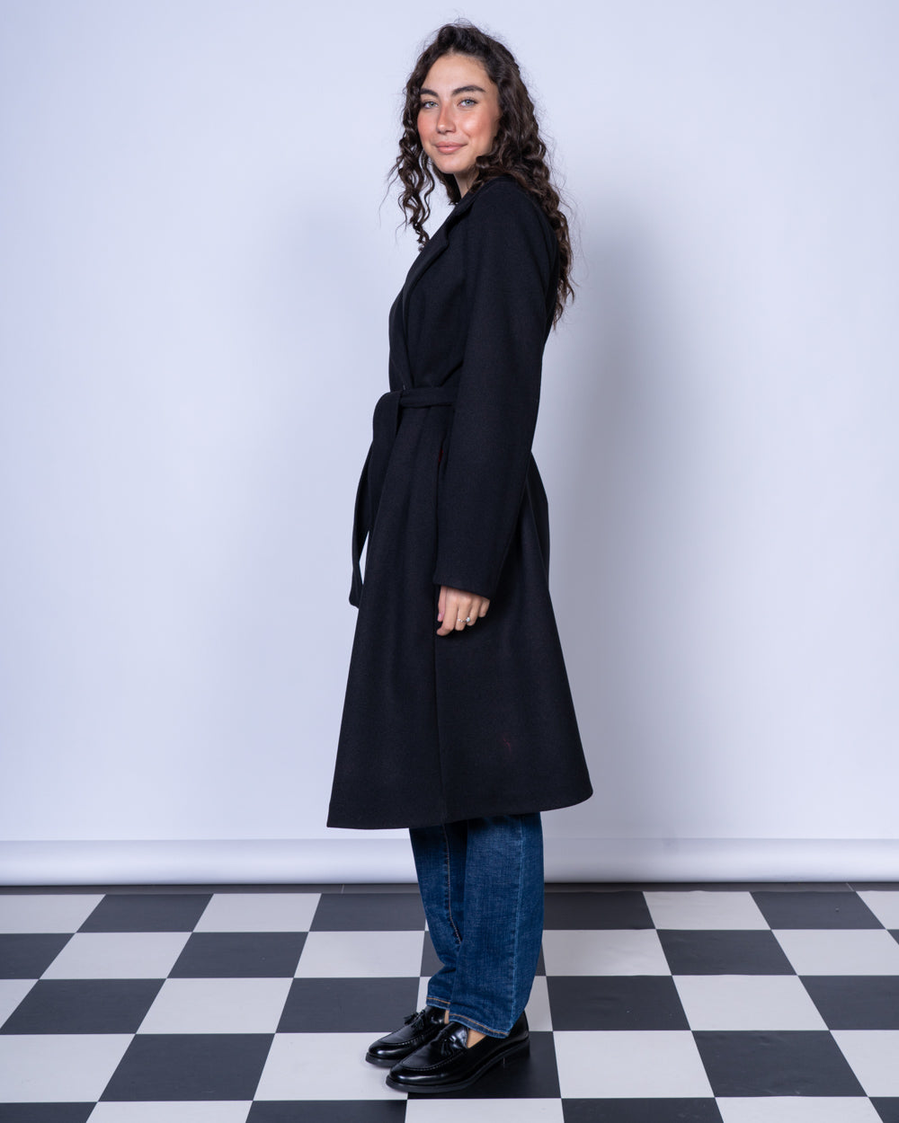 CAPPOTTO GARDENIA NERO