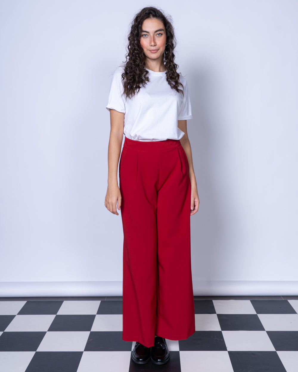 PANTALONE GINESTRA ROSSO