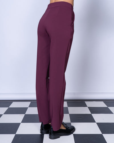 PANTALONE ANEMONE BORDEAUX