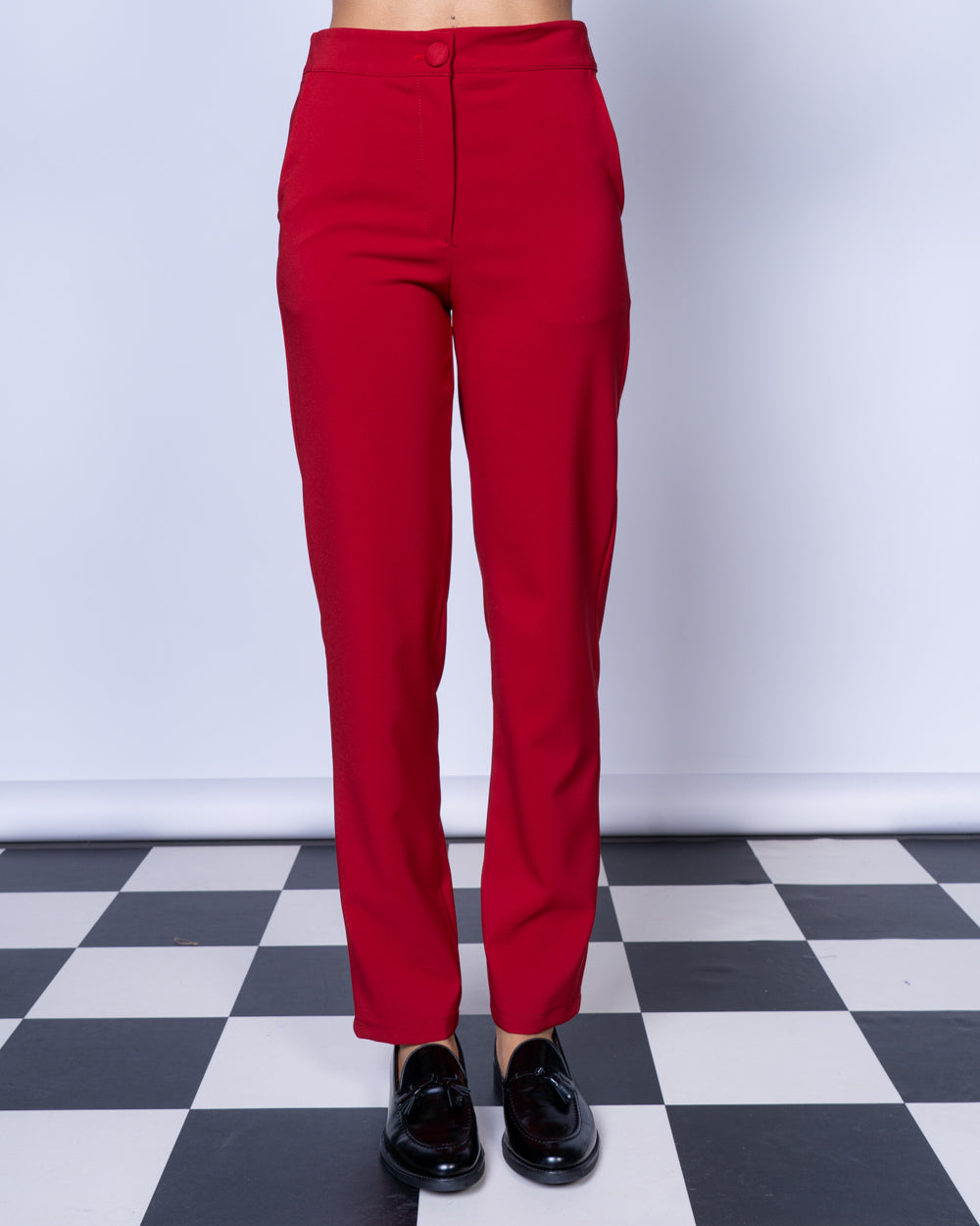 PANTALONE ANEMONE ROSSO