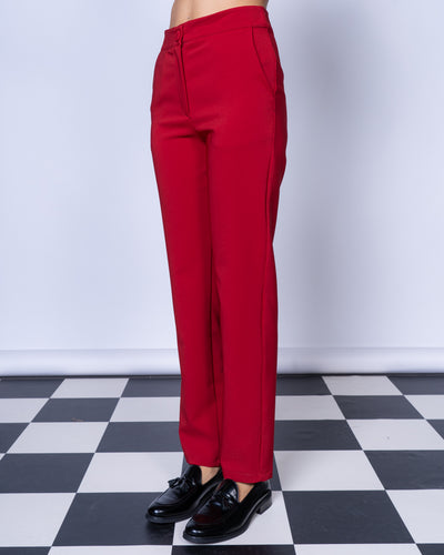 PANTALONE ANEMONE ROSSO