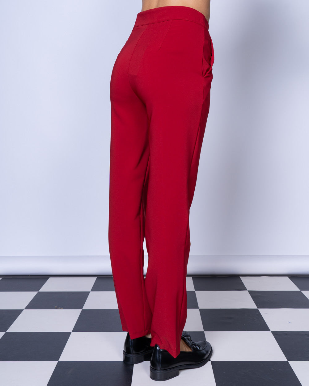 PANTALONE ANEMONE ROSSO