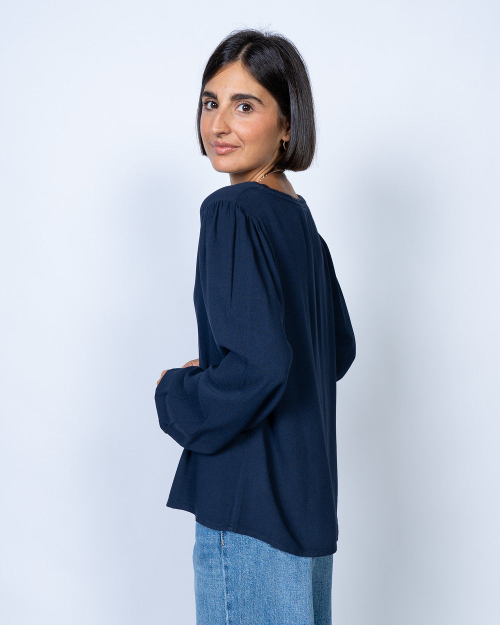 BLUSA PETUNIA BLU