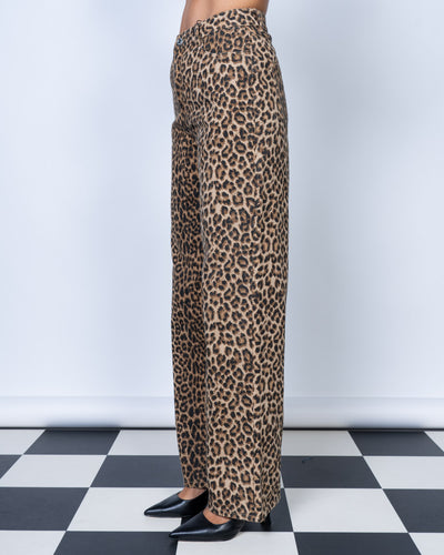 PANTALONE TESSA LEOPARDATO